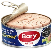 Atún lomitos en aceite de girasol