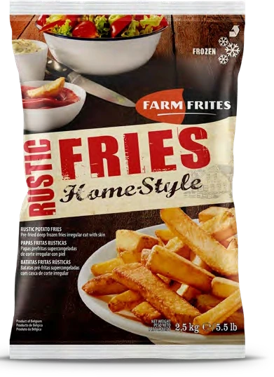 Papas rústicas Belgian