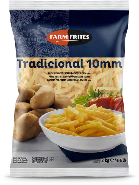 Papas tradicionales 10 mm
