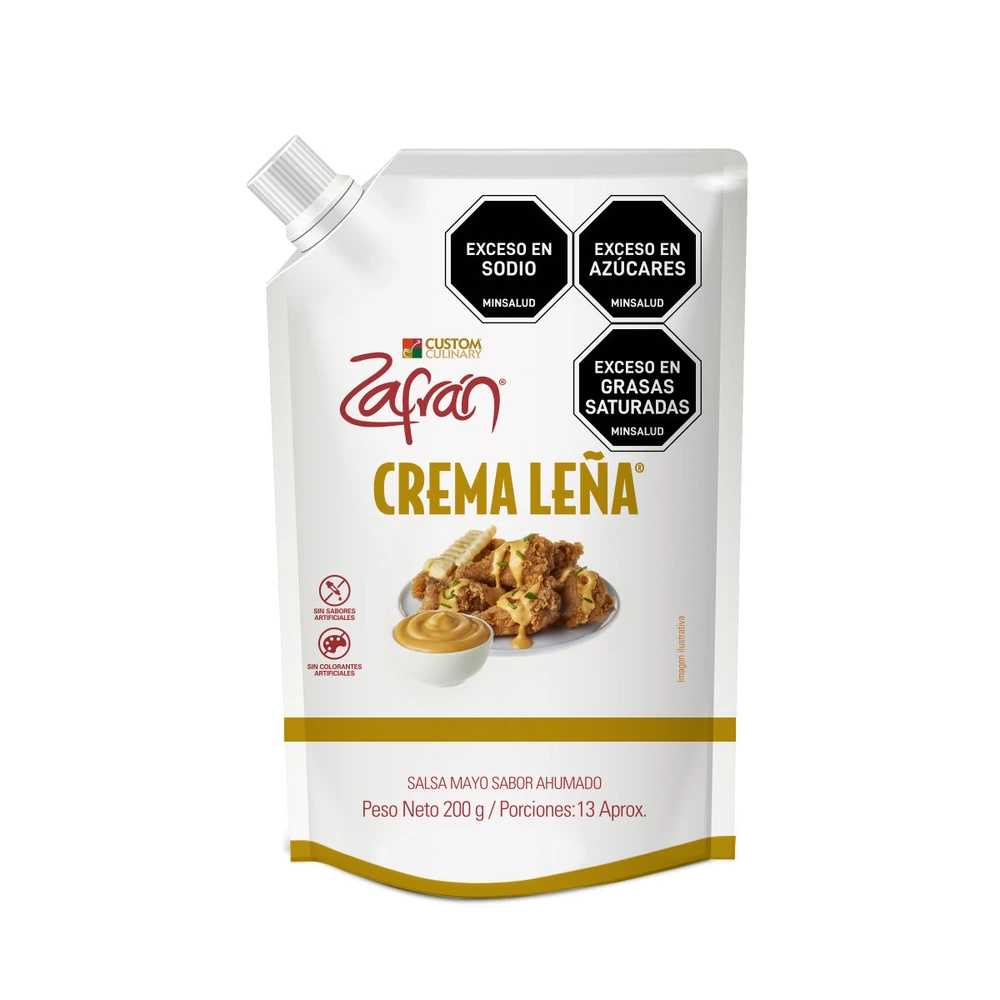 Salsa crema leña